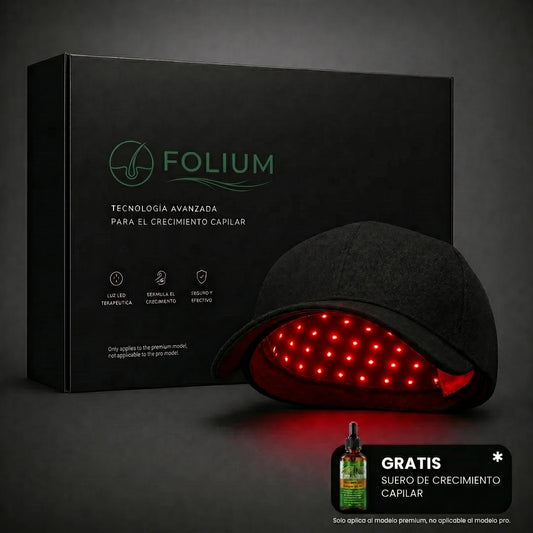 Folium Pro™ - Sistema Clínico de Terapia Láser LLLT para Regeneración Capilar